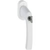 Hoppe 11714585 - Maniglia per finestra LIÈGE-Sperrzylinder, VK 7 x 37, colore: Bianco