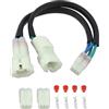 EMSea Connettore Ausiliario USB Per Moto Y-Splitter Compatible Con Triumph Trident 660 20 Cm