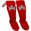 Top King Boxing Paratibia elastico TOP KING Rosso