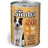 Simba Bocconi Gusto Pollo E Tacchino Alimento Umido Completo Per Cane Formato 415 g
