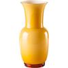 VENINI VASO OPALINO IN VETRO DI MURANO 706 AMBRA, S - h 30 x l 14 cm, 1.2 kg