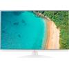 LG Monitor TV Smart 27" Full HD WebOS 22 Wi-Fi Bluetooth Bianco 27TQ615S
