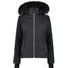 CMP Giacca da Sci in Softshell con cappuccio staccabile da Donna