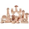 BRIO - 50 Mattoncini in Legno Naturale, 30113