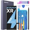 bokman Batteria per iPhone XR, 6000mAh Alta Capacità, Kit di Riparazione