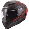 Ls2 Casco Moto Integrale LS2 FF807 DRAGON SUBIC Rosso