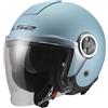 Ls2 Casco Moto Jet LS2 OF620 CLASSY SOLID Perla Blu