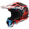 Ls2 Casco Moto Cross Enduro LS2 MX700 SUBVERTER STOMP Bianco Blu