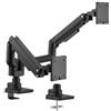EQUIP SUPPORTO DA TAVOLO HEAVY A DOPPIO MONITOR DA 17" A 35" (650182)