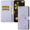 QIWEIQINGWH Compatibili con Custodia Xiaomi Redmi Note 8T, Cover a Libro Xiaomi Redmi Note 8T, Custodia in Pelle Xiaomi Redmi Note 8T Magnetica Cover per Xiaomi Redmi Note 8T Purple XCH