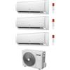 Ferroli CONDIZIONATORE FERROLI TRIAL SPLIT GIADA M 9000+9000+9000 BTU WIFI INVERTER ESTERNA 21-3 A++