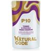 Natural Code P per Gatto da 70g Gusto P10 - Tonno e Piccoli Pesci Bianchi
