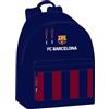 Safta F.C. Barcellona - Zaino per laptop da 14,1, ideale per giovani di diverse età, comodo e versatile, qualità e resistenza, 31 x 16 x 41 cm, colore: blu navy/granato, Blu marino/Granato, Estándar,