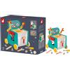 Janod - Carrellino degli Attrezzi Robot Brico'Kids con Accessori