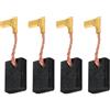 Be In Your Mind 4x Spazzole Di Carbone Per Motore Smerigliatrice Angolare 4,8x10,8x16,5 Mm Compatibili Con Makita 9565