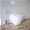 Parama Vaso filomuro tornado silent flush in ceramica bianco opaco con copri-wc soft-close | Riga