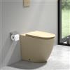 Parama Vaso WC filomuro rimless khaki opaco con sedile soft-close | Europa