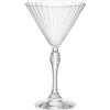 Bormioli Rocco 25 cl - America 20s Bicchiere Martini in Vetro - Set 6 Pezzi