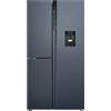 Haier Frigorifero Americano Side by Side Capacità 573 Litri Classe energetica E Raffreddamento No Frost colore Nero - HSPR79F18EWMB SBS 3D