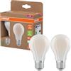 OSRAM Energy Class nella classica forma a lampadina, 7,2 W / 1521 lm, EEK A, luce bianca fredda (4000 K), CRI 80, realizzata in vetro satinato senza piombo, attacco E27, IP20, diametro 60 mm.