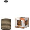 LEDVANCE Decor Cardboard Cilindro marrone in cartone ondulato, E27,