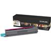 Lexmark C925H2MG toner originale magenta 7.500 copie per Lexmark C-925