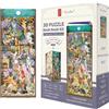 Tonecheer x BRITISH LIBRARY Kit fai-da-te, Sogno di una Notte di Mezza Estate, Puzzle in Legno 3D Miniatura per Libreria
