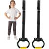Generico Anelli Di Ginnastica - Allenamento Per La Pull On Up Gym Rings | Barra Trapeze Per Bambini Divertenti E Resistenti | Attrezzatura Da Palestra Per Bambini Adatto Per Le Attività Di Gioco E Fitnes