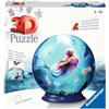 Ravensburger Ball Sirene Meerjungfrauen Puzzle 3D 11250 - Sirenette incantevoli - 72 pezzi - dai 6 anni in su, Multicolore, 13 x 13 x 13 cm