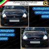 ESL CONVERSIONE FARI FULL LED FORD KA MK1 6000K BIANCO LED CANBUS 12800 LUMEN