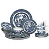 Churchill Piatti ciotole tazze 20 pezzo Dinnerware Set 20 pezzi Set Blue Willow