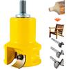 VEVOR Taglierina per Tenoni, Diametro 1,5"/ 38 mm, Taglialegna Premium in Alluminio e Acciaio per Mobili, con Doppie Lame Curve e Viti a Bottone Home Master Kit, Strumento Commerciale per la Lavorazio