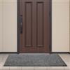 VEVOR Zerbino per Ingresso, 1524 x 914 mm, Zerbino Commerciale per Interni ed Esterni, Tappeto d'Ingresso Industriale con Supporto, Tappeto d'Ingresso Lavabile Resistente per Corridoio, Grigio