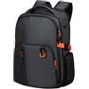 SAMSONITE ZAINO, BIZ2GO CHARCOAL + APRICOT, M - 15,6 DayTrip (44x33x20cm)