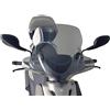 Puig 5025H City Touring parabrezza per scooter con maggiore protezione contro il vento e le condizioni urbane più impegnative, Fumé