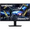 Samsung Monitor Gaming Odyssey G7 (S27DG702), Flat, 27'', 3840x2160 (UHD 4K), 16:9, HDR10+, 144Hz, 1ms (GtG), Compatibiltà G-Sync, HDMI, USB, DP, HAS, Pivot, Gaming Hub