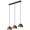 Ideal Lux Sospensione FOLK SP3 COFFEE di Ideal Lux