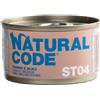 natural line Natural Code Gatto Lattina (St04) Adulto Sterilizzato Tonno & Alici 85 Gr