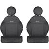 Union Textile UNION Coprisedili anteriori realizzati su misura specifici per FIAT 500 X. Perfettamente aderente resistente lavabile. Made in Italy (Antracite)