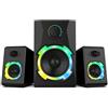 OR O R O W OROW Altoparlanti per computer, 40W AC,Casse PC Con Subwoofer,Luci LED Sincronizzate con Musica,Supporto Bluetooth/USB/TF/3.5mm, Altoparlanti per PC/Desktop/Monitor/Portatile/TV/Tel