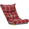 LIBEROSHOPPING Cuscino imbottito per poltrona relax sdraio o dondolo - Rosso Luk - LIBEROSHOPPING