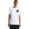 THE NORTH FACE NF0A8A6MFN4 M S/S FINE Tee T-Shirt Uomo TNF White Taglia XS