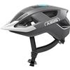 Abus Aduro 3.0 - Casco Sportivo da Città dal Design Elegante per l'Uso di Tutti i Giorni - Unisex, Schwarz (race black), S (51-55 cm)