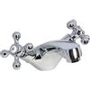 ENKI Miscelatore per lavabo manopole a croce cromato WINDSOR