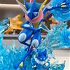 Action Figure Pokémon Greninja Evolution 25cm Statua Da Collezione Anime Manga