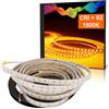 Mextronic Striscia Led 2835 Ambra (1800k) CRI 92 84W 5 Metri 24V IP67
