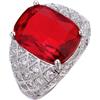 Anelli Moissane da 2 carati per uomo argento Sterling 925 placcato oro bianco fidanzamento gioielli da uomo 2025 regalo di tendenza femminile  36