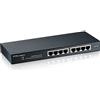 Zyxel 8-porte Gigabit Switch | Gestione Smart | Montaggio a parete/da tavolo e senza ventola | VLAN, IGMP, QoS | Protezione a vita limitata [GS1900-8]