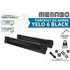 MENABO' Porta sci per barre da tetto MENABO' YELO 6 NS sci 4 snowboard SCORREVOLE NERO
