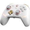 GameSir Cyclone 2 Multiplatform Wireless Controller- TMR Electromagnetic Joysticks&Hall Effect Switch triggers,6-axis Gyro Gaming Controller for Switch/PC/iOS/Android/Steam (Phantom White Standard)